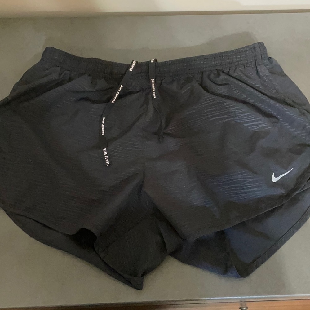 Like New! Black Nike Dri-Fit Running Shorts!